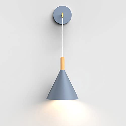 Aplique de pared moderno para solucionar la falta de espacio en mesitas de noche de dormitorios 1