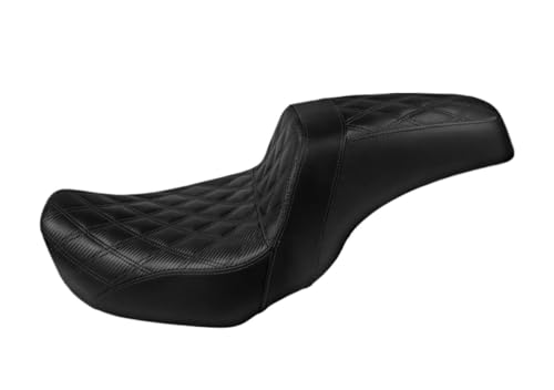 Cojín de pasajeros traseros Dyna 2006-2017 en cuero con acolchado ergonómico antideslizante