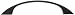 Cosmas 1387ORB Oil Rubbed Bronze Cabinet Hardware Handle Pull - 3" Hole Centers