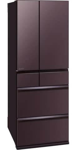 Amazon | 三菱電機 602L 6ドア 冷蔵庫 フレンチドア フロストグレイン 