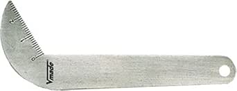 Plantilla para Afilado de Brocas Vogel 472011, Ángulo 118º, para Brocas hasta 60 mm