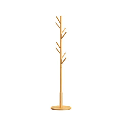 WDCDYQDH Perchero de pie, Perchero para el hogar, de un Solo Poste, con Forma de árbol, para Dormitorio, Pasillo, Vertical (A)