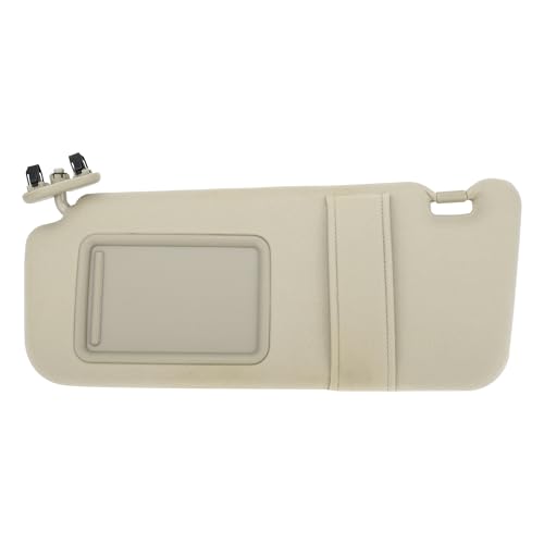 Motoforti Left Driver Side Car Sun Visor Sun Visor Assembly for Toyota Camry 2007-2011 No.74320-06780-E0 Plastic Glass Fabric Beige Block Sunlight by Motoforti - Used condition - CA$10.16