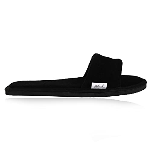 Image of Women's Home Slippers Indoor House Bedroom Room Carpet Open Toe Cloth Slippers Women Girls