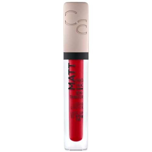 Catrice Matt Pro Ink Rossetto Liquido, lunga durata, opacizzante, asciugatura rapida, intensiva, colore intenso (5ml)