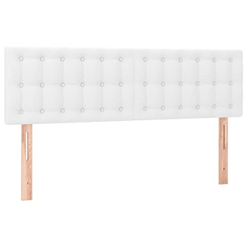vidaXL Tête de Lit à LED Meuble de Chambre à Coucher Accessoire de Lit Double Tête de Cadre de...