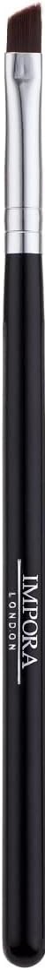 Angled Eyeliner/Eyebrow Makeup Brush. Flat with angled tip. Perfect for Lining/Shaping Eyes and Brows, Winged Liners. Use with Gel, Cream or Powder Liner Products