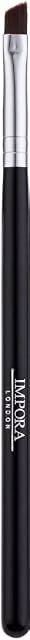 Impora London Angled Eyeliner/Eyebrow Brush. Flat with angled tip. Perfect for Lining/Shaping Eyes and Brows, Winged Liners. Use with Gel, Cream or Powder Liner Products