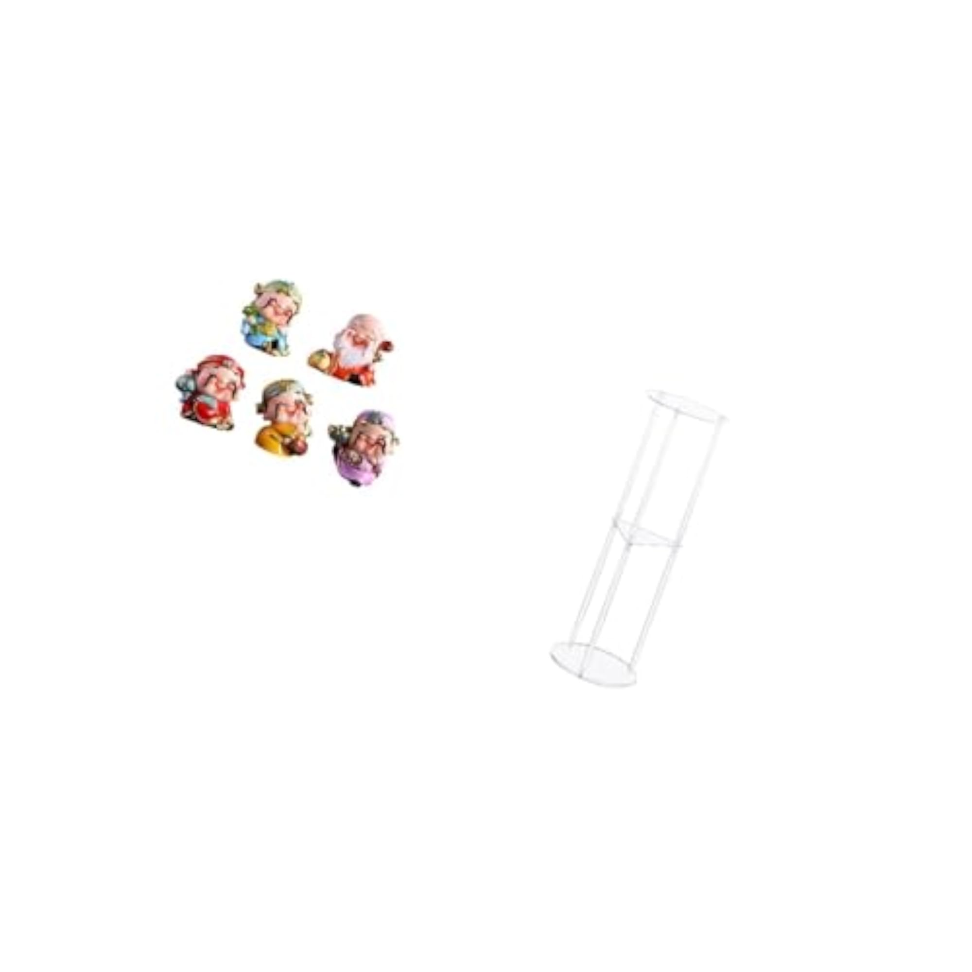 Acrylic Fortune God Resin Sculpture Tabletop Decor
