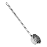 ASAKKURA Long Handle Stainless Steel Water Ladle Thickened Construction Large Capacity Garden Watering Dipper