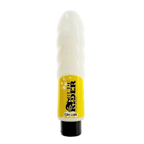 Rude Rider Cum Lube 175 ml Kunstsperma Gleitmittel auf Wasserbasis Gleitgel in Sperma-Optik Gel für Sex künstliches Sperma Made in Deutschland unparfümiert