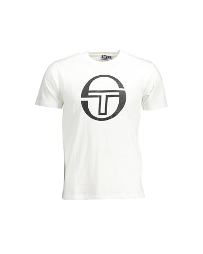 T-shirt blanc Sergio Tacchini Stadium XL pour homme : le look sport chic incontournable