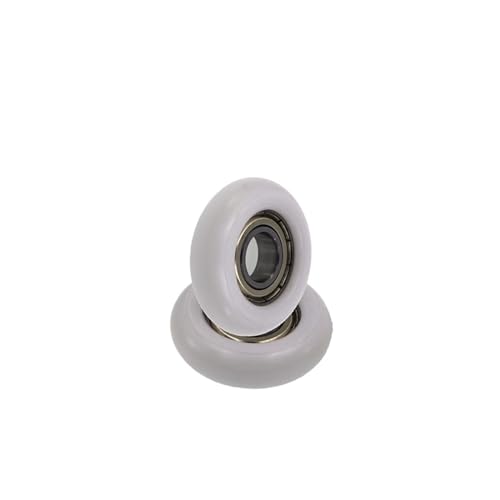 Roue en Nylon BSR600250-15 arc avec roulement plastique pour rail et guide mécanique