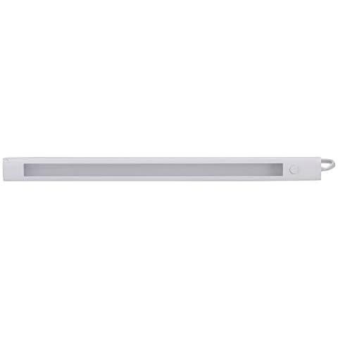 Good Earth Lighting 18-inch LED Plug in Bar Light - Non-Linking - 50,000 Hours Lamp Life - Soft White Light - White Cover