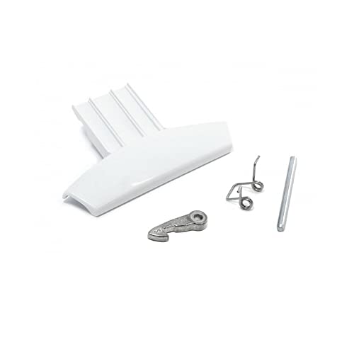Jcspares® - Kit Maniglia Per Porta Lavatrice Oblò Compatibile Con Ariston Indesit Per Modelli: Ecosd129Ee - Arxl88Eu.L(Arcadia) Ed Ulteriori