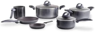 Jogo de Panelas 6 Peças Ceramic Life Smart Plus Brinox - Cinza