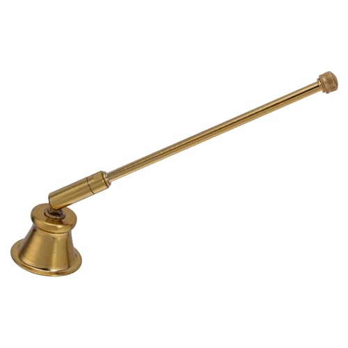 ORFOFE Retro Metall Ljussläckare med Långt Handtag Säker Brandsläckare för Elegant Flamsläckning Hållbart Vintage Ljustillbehör för Hem och Fest