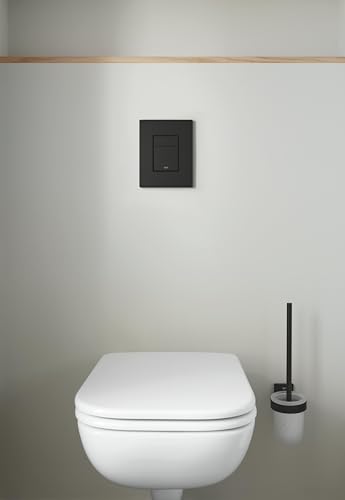 Plaque de commande GROHE Even ABS haut de gamme finition noir mat mat durable 389662430 - 8