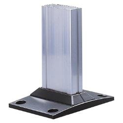Support Gewiss GW82297 en aluminium gris 300x315x202 mm pour accessoire d'éclairage extérieur