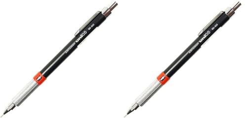 三菱鉛筆(Mitsubishi Pencil) シャーペン 製図用 0.5 黒 M5552.24 (× 2)