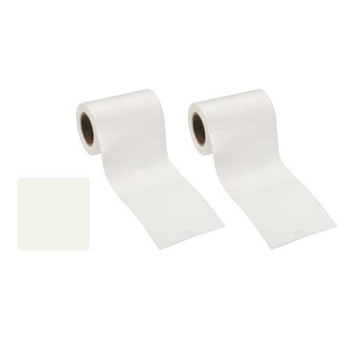 Étiquettes thermiques 2.4x2.4" PATIKIL avec papier adhésif et rouleaux imprimante petite