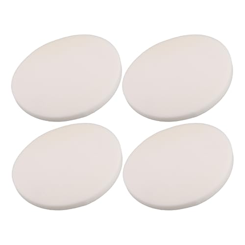 STOBAZA Espuma de Soporte de Cojín Redonda 34 CM Diámetro X 2 CM Grosor, 4 Unidades para Proyectos de Manualidades y Acolchado para Asiento de Coche