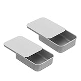 Élégante et stylée : le design minimaliste de cette boîte de rangement en fer-blanc la rend adaptée à toutes les occasions. boîtes en fer-blanc vides, boîte de rangement de bureau