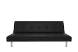 DHP Nola Tufted Futon, Black