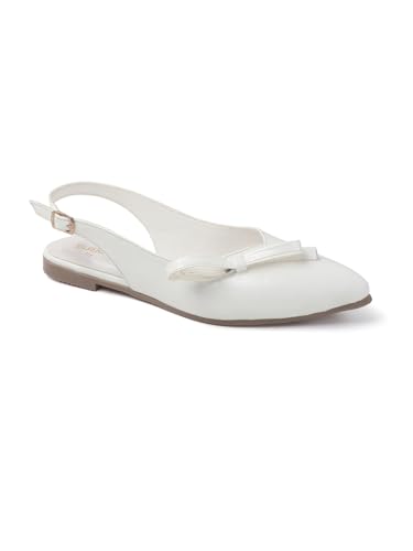 Image of SilverArrow Women's Flosmo Fashion Sandals|Mule Flats with Buckle Closure |Casual Wear