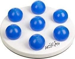 Combo Pack of Solitaire Strategy Game for Cats, 20 cm with Kittos Tuna Jerky Strips, 105g