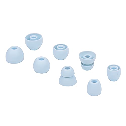 Replacement Eartips Silicone Earbuds Buds Set for Powerbeats Pro Beats Wireless Earphone Headphones,4 Pair (Blue)