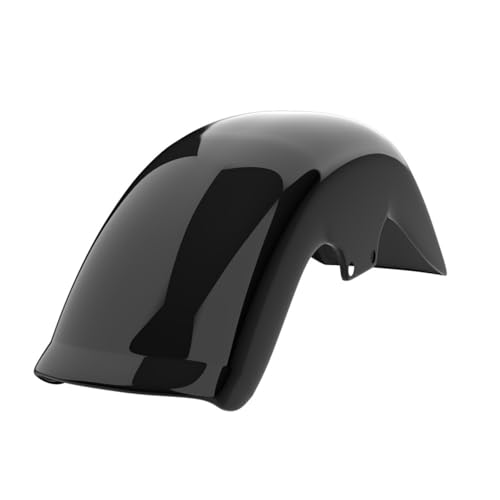 Couvercle garde-boue avant moto custom noir brillant pour Harley Softail Fat Boy FLSTF FLSTFB