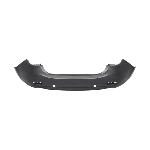 Image of FitParts Compatible with Mazda 6 2014-2017 Rear Bumper Cover | Primed, With Exhaust Opening, Ready to Paint, OEM GJY950221, MA1100211