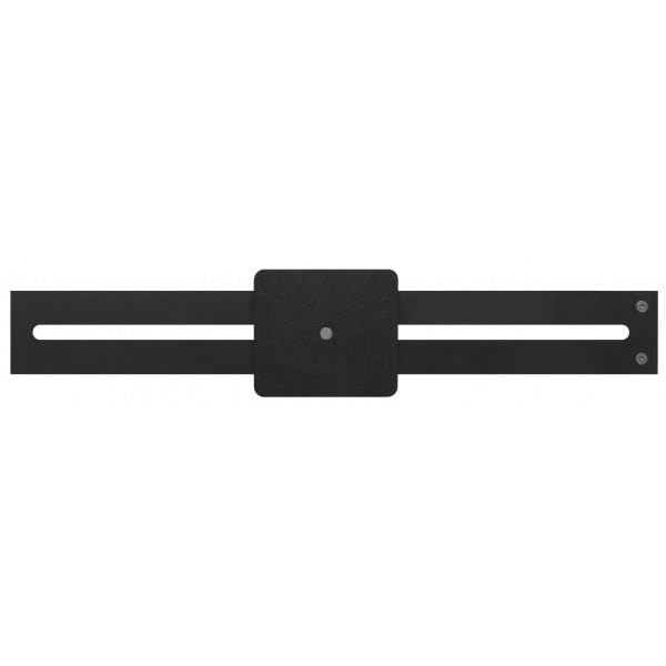 NUEVO 2024 - Regla de marcado de aluminio negra 250 mm