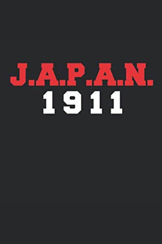 J.A.P.A.N 1911: Kappa Alpha Psi Blank Lined Journal