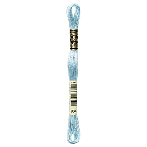 Image of DMC 6-Strand Embroidery Cotton Floss, Light Sea Green
