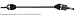Cardone Industries 60-1576 Cv Axle Assembly - Reman