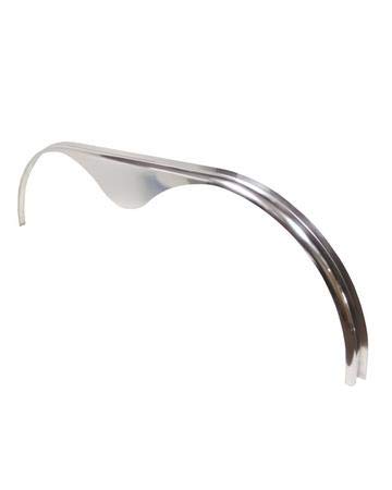 72x1 Smooth Aluminum Tandem Axle Teardrop Fender Flare (One Pack)