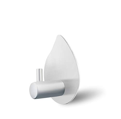 XIE 4 Piezas Ganchos Adhesivos,Toallero Perchero Pared de Cocina Baño Autoadhesivo Perchero de Acero Inoxidable Colgadores de Puerta Organizador