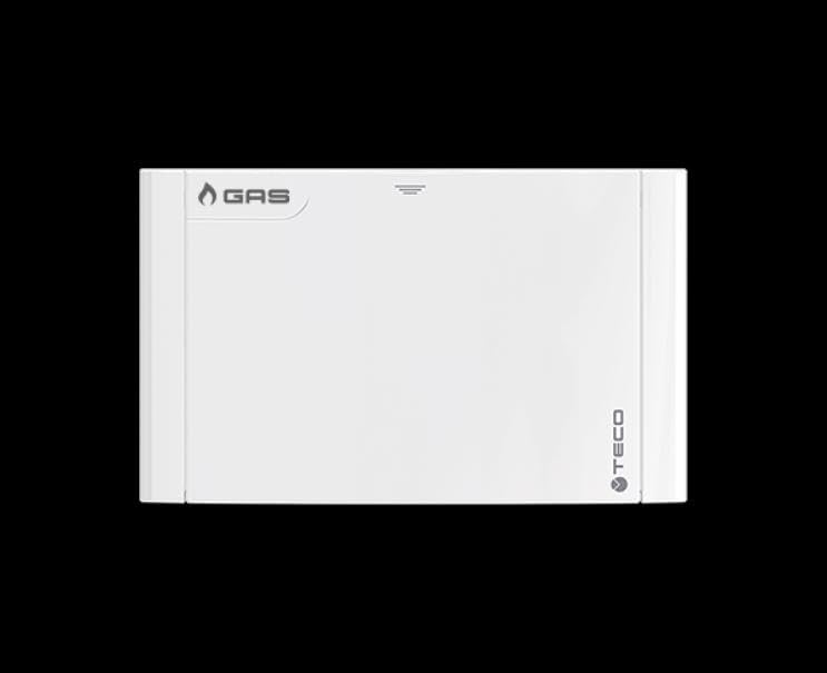 Placca di copertura Teco B01 135x90mm gas bianca K2.0- K2.1