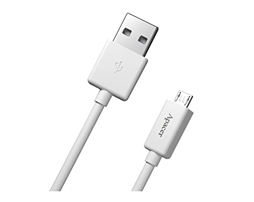ApacerDC310 1M Micro USB to USB 2.0 Cable - White