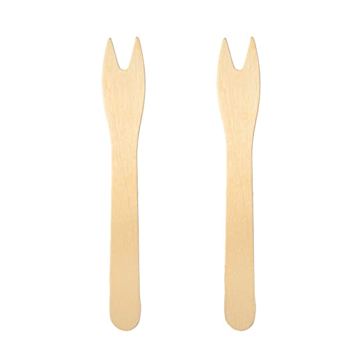 Wisefood Forchetta per patatine fritte in legno