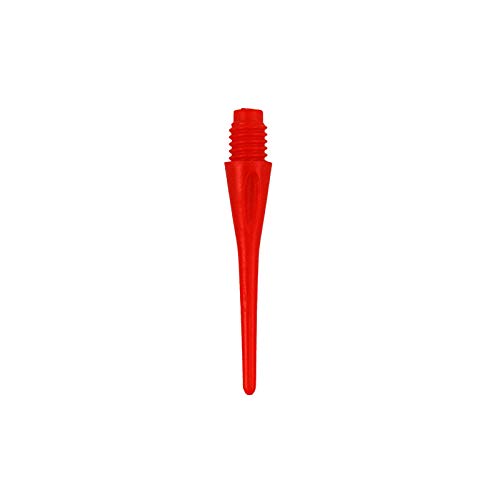B Best Sporting Puntas de plástico para Dardos, Unisex-Adulto, Rojo, 100 Unidades Cover