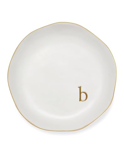 Ceramic Jewelry Tray Personalized Jewelry Dish Initial Ring Dish for Women