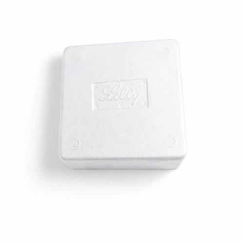 Image of 8 Litre Thermocol Temperature Box with Lid | 8 mm Thick Heavy-Duty EPS Insulated Ice Box for Food, Medical, Vaccine & Cold Storage Delivery