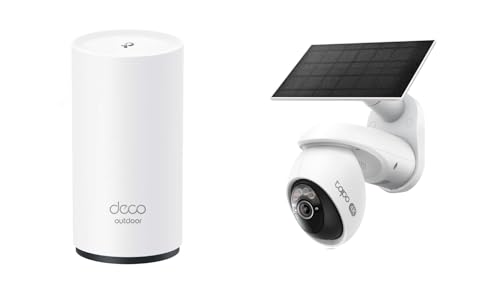 TP-Link WiFi [^[ bVWiFi+Tapo hƃJ O \[[ Zbg|[^[ Deco AX3000Ki ĎJ IP65 ho p/`g 360° 4K800f (Deco X50-Outdoor(1-pa