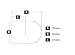 Easydeco - Estor Enrollable Screen (Blanco, 135_x_250_cm)