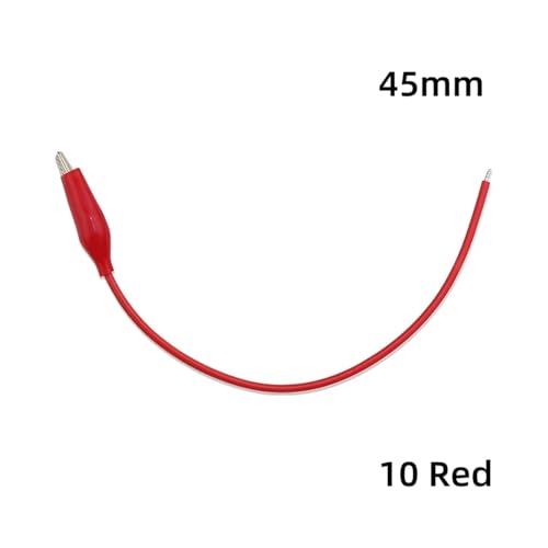 eufeifeiegds 10  jdCNv 35mm 45mm jNbv eXgv[u  20cm 0.75mm2 C[t wefeiegds(45mm Red 10pcs)
