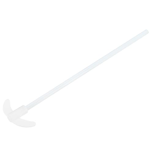 MECCANIXITY PTFE Electric Stirring Rod 250x80mm Length Overhead Stirrer Mixer Shaft with Foldable Paddle for Lab