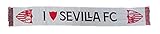 BUFANDA Sevilla lema"I love Sevilla FC"